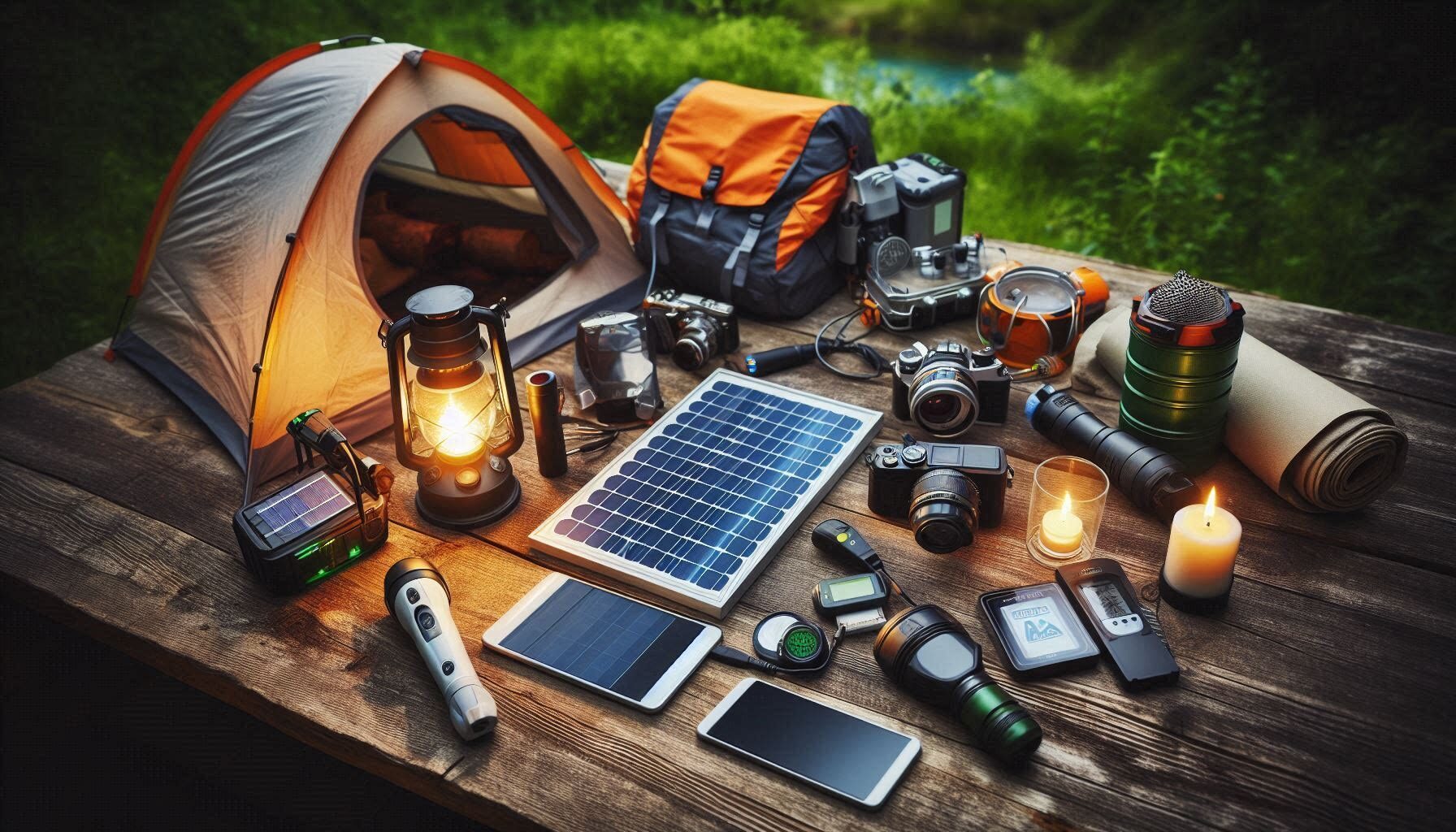 Modern Camping Gear and Equipment