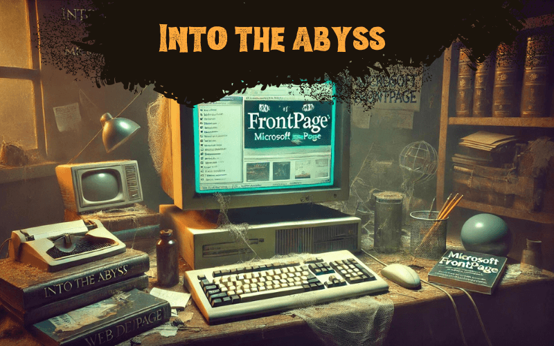 Into the Abyss: FrontPage – The Tool That Shaped the Web