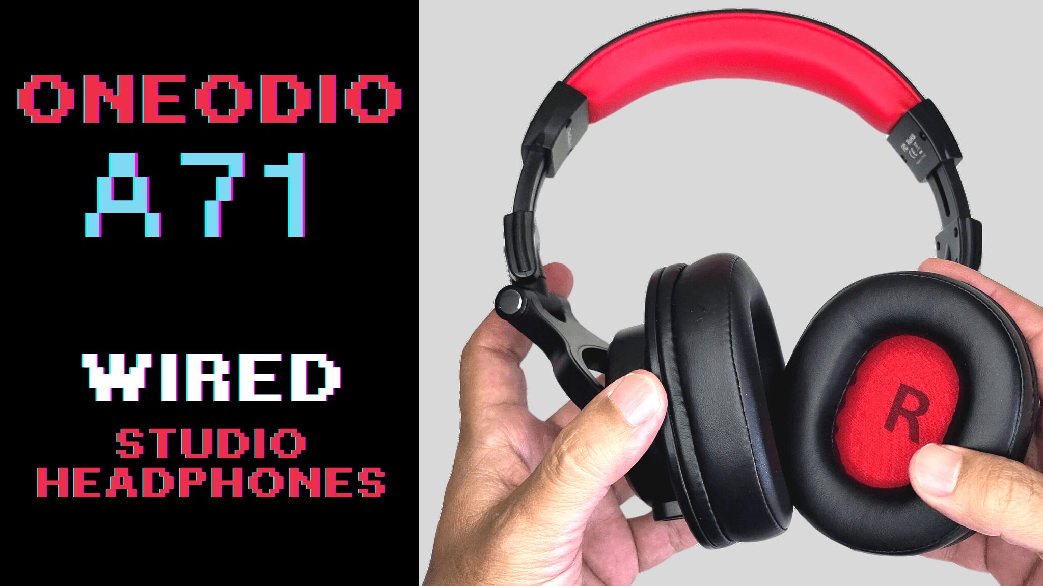 OneOdio A71 Wired Over Ear Headphones, Studio Headphones