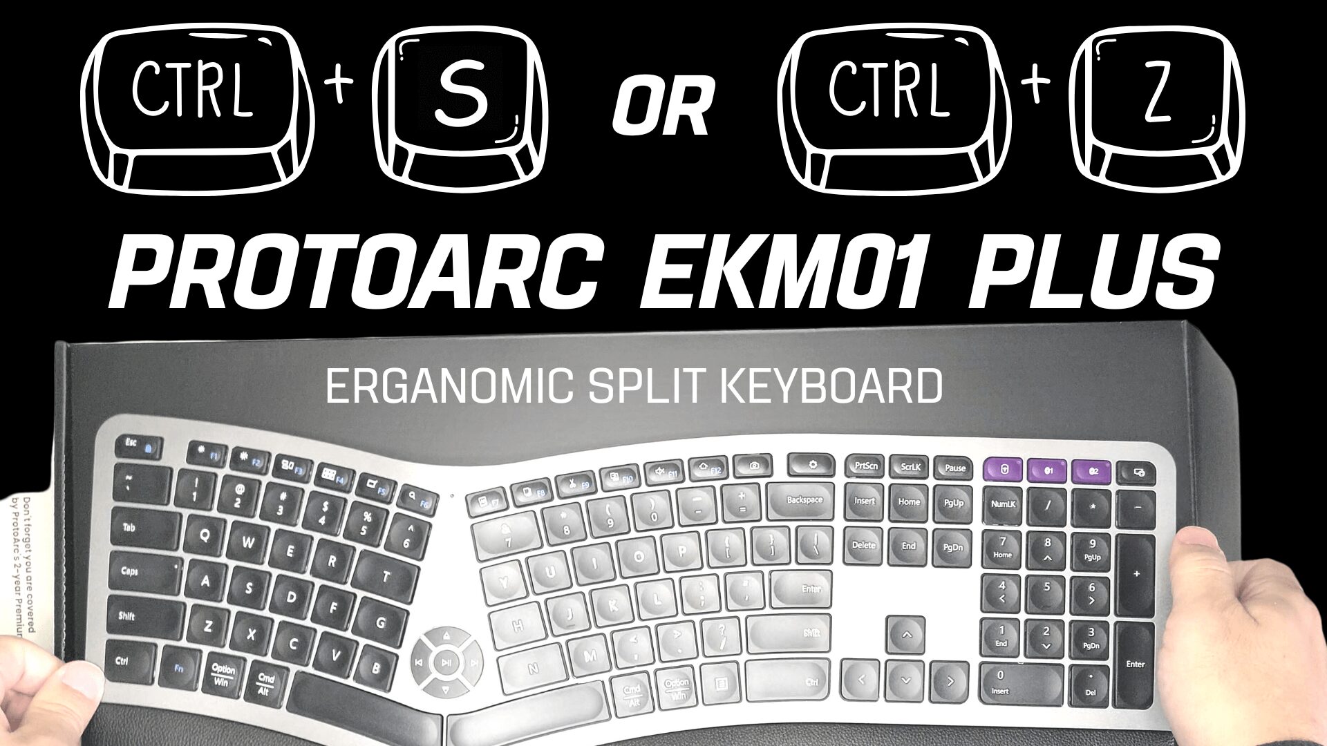 The ProtoArc EKM01 Plus Ergonomic Keyboard: A Detailed Review